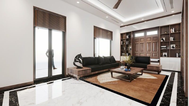 Mẫu thiết kế nội thất biệt thự hiện đại đẹp cho khách hàng tại Đông Anh Hà Nội