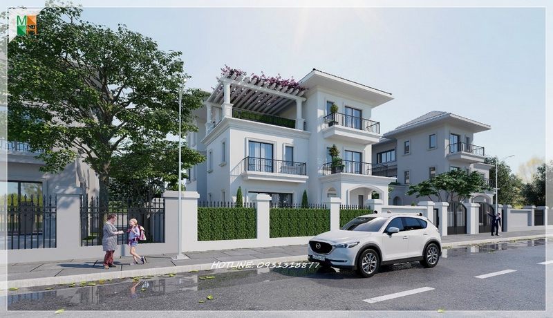 Trồng thêm những cây xanh lấy bóng mát, điều hòa bầu không khí trong lành mát mẻ dễ chịu