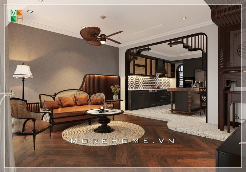 Gợi ý mẫu thiết kế phòng khách đẹp mang phong cách rất ấn tượng phù hợp cho không gian nhà phố, chung cư, biệt thự.